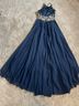 Elizabeth Klein 100% Polyester Floral Blue Pink Casual Dress Size M - photo 16