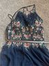 Elizabeth Klein 100% Polyester Floral Blue Pink Casual Dress Size M - photo 9