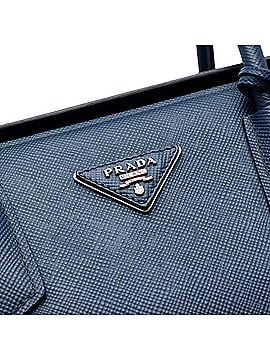 Prada Saffiano Cuir Turnlock Twin Satchel (view 2)