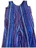 Lularoe Stripes Purple Pink Overalls Size M - photo 2