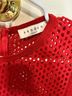 Sandro Print Red Casual Dress Size 2 - photo 4