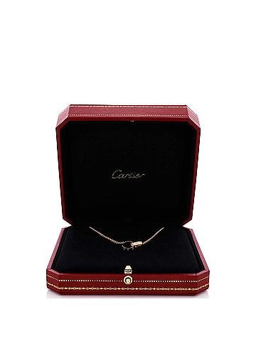 Cartier Love Interlocking Necklace 18K Rose Gold (view 2)