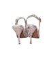 Donald J Pliner Silver Heels Size 6 - photo 2