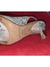 Donald J Pliner Silver Heels Size 6 - photo 10