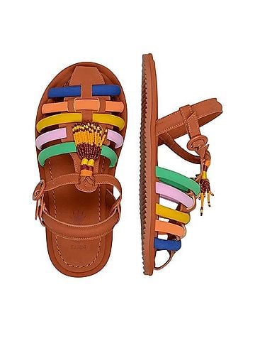 FARM Rio Rainbow Beaded Tassel Sandals Sandals (view 1)