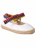 Free People White Flats Size 6 - photo 3