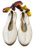 Free People White Flats Size 6 - photo 1