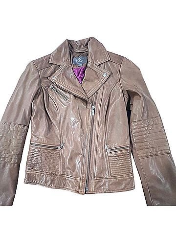 Cole Haan Leather Jacket (view 1)
