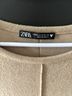 Zara Tan Cocktail Dress Size S - photo 3