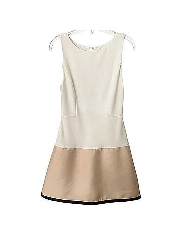 Maeve Gold Dipped Cocktail Dress (view 1)