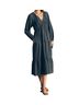 Faherty 100% Cotton Gray Black Blue Cocktail Dress Size S - photo 2