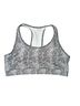 Gap Animal Print Black Sports Bra Size M - photo 1