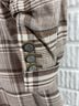 Veronica Beard 50% Cotton 50% Linen 100% Polyester 4% Spandex Plaid Tan Brown Blazer Size 0X - photo 8