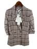 Veronica Beard 50% Cotton 50% Linen 100% Polyester 4% Spandex Plaid Tan Brown Blazer Size 0X - photo 1