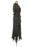 Astr 100% Polyester Polka Dots Black White Cocktail Dress Size S - photo 3