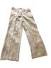 Express 100% Linen Yellow Casual Pants Size 14 - photo 1