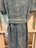 Cleobella Print Blue White Jumpsuit Size M - photo 5