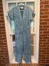 Cleobella Print Blue White Jumpsuit Size M - photo 6