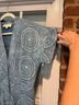 Cleobella Print Blue White Jumpsuit Size M - photo 7