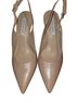 Saks Fifth Avenue Tan Heels Size 7 - photo 1