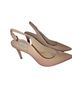 Saks Fifth Avenue Tan Heels Size 7 - photo 2