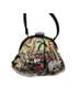 FURLA 100% Other Print Multi Color Purple Clutch One size - photo 1