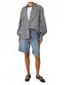 Olivaceous Black Haley Gingham Button Down Shirt in Pattern Size S - photo 3