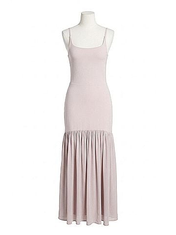 Astr Leikyn Square Neck Tank Bodysuit in Dusty Lavander (view 1)