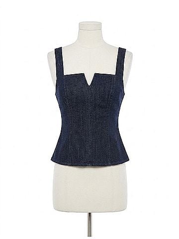 Drew Desiree Top in Indigo (view 1)