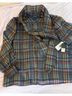 Halogen 100% Polyester Plaid Multi Color Button-Down Shirt Size 3X - photo 6