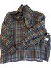 Halogen 100% Polyester Plaid Multi Color Button-Down Shirt Size 3X - photo 1