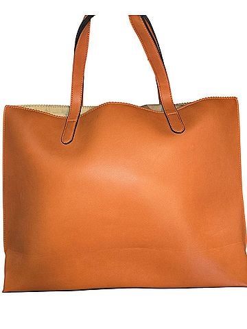 Neiman Marcus Leather Tote (view 2)