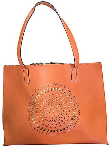 Neiman Marcus Leather Tote (view 1)