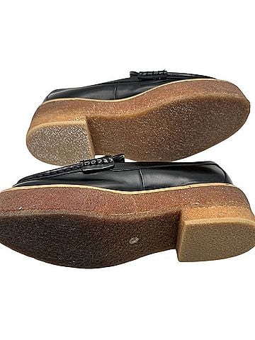 Loeffler Randall Rikki platform shiny Leather Loafer Flats (view 2)