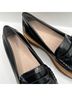 Loeffler Randall 100% Leather Black Flats Size 8 1/2 - photo 4