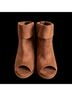 Pop Brown Ankle Boots Size 9 - photo 3