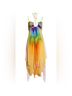 Monse 100% Silk Ombre Multi Color Casual Dress Size 2 - photo 9