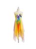 Monse 100% Silk Ombre Multi Color Casual Dress Size 2 - photo 1