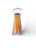 Monse 100% Silk Ombre Multi Color Casual Dress Size 2 - photo 8