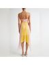 Monse 100% Silk Ombre Multi Color Casual Dress Size 2 - photo 4