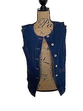 Ann Taylor Ann Taylor Denim Vest (view 2)