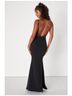 Lulus Black Cocktail Dress Size M - photo 3