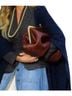 Coach 100% Leather Brown Clutch One size - photo 1