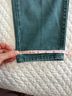Lee 100% Cotton Teal Green Jeans Size 24 - photo 8