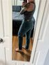 Lee 100% Cotton Teal Green Jeans Size 24 - photo 11
