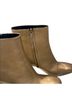 Anine Bing 100% Leather Gold Ankle Boots Size 8 1/2 - photo 8
