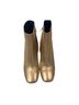 Anine Bing 100% Leather Gold Ankle Boots Size 8 1/2 - photo 5