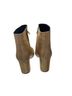 Anine Bing 100% Leather Gold Ankle Boots Size 8 1/2 - photo 2