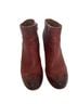 Kork-Ease 100% Leather Red Ankle Boots Size 7 1/2 - photo 1