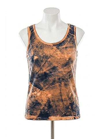 Angel Bleach Bra-Friendly Tank in Denim (view 1)